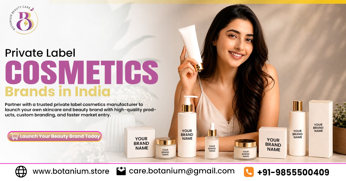 private label cosmetics brands in india